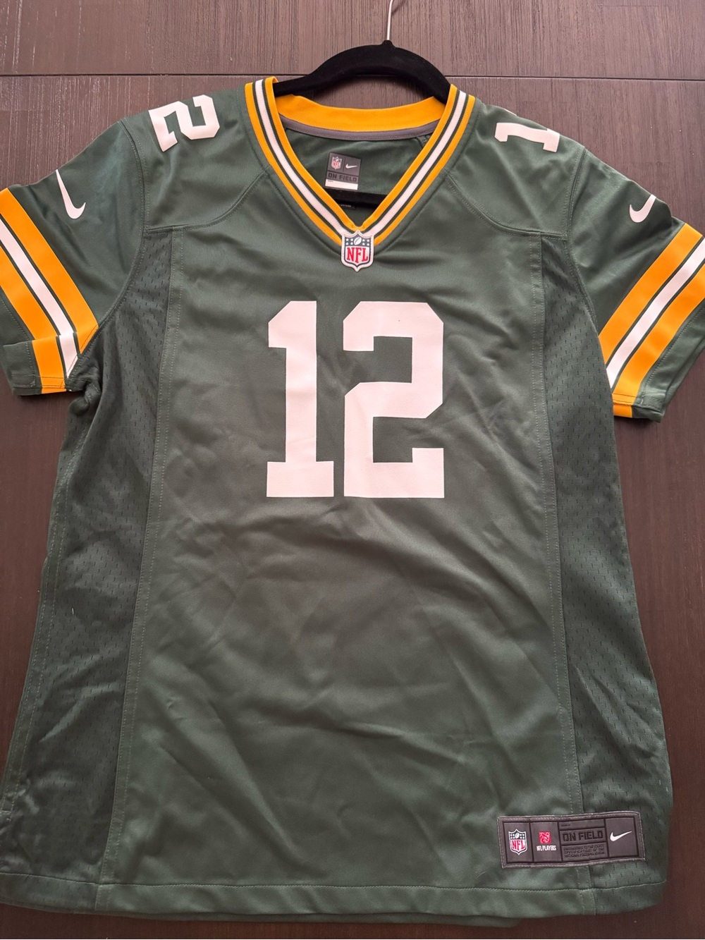 Women’s NFL Green Bay Packers Aaron Rodgers On Field Jersey
